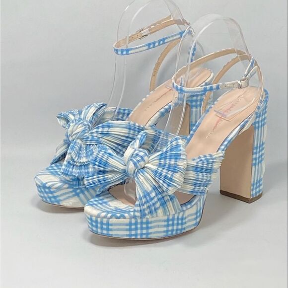 Loeffler Randall Natalia Knotted Platform Sandals size 8.5 - Picture 3 of 13